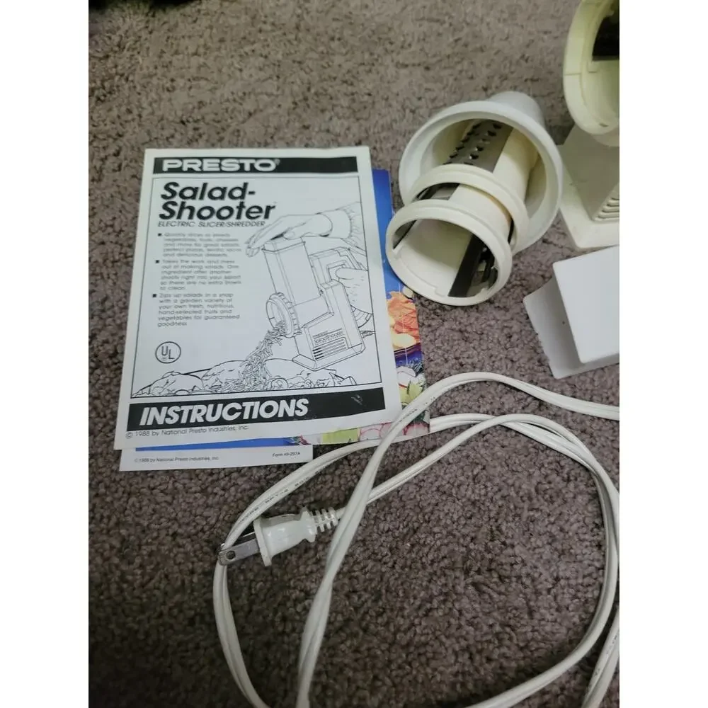 Presto Salad Shooter - Vintage 1988-89